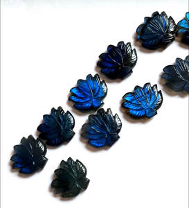 Piedra preciosa tallada a mano tamaño 15To20MM forma de corazón ojos de tigre talla de Palma piedra suelta Natural uso para hacer joyería - Product Image 6