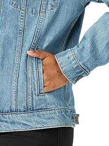 Oversized Winter Streetwear Denim <b>Coat</b> Long Blue Jacket Premium Durable Casual Outerwear Spandex/Cotton for <b>Men</b> and Women - Product Image 4