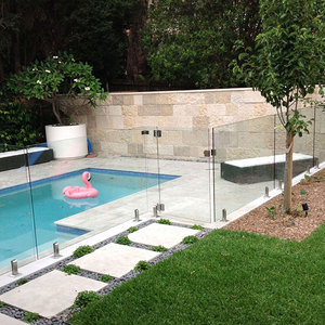 โรงงานผลิตราวบันไดกระจกแบบไร้กรอบ ระเบียงอะลูมิเนียมพร้อมฐานสำหรับระเบียง บันได และเฉลียง - Product Image 6