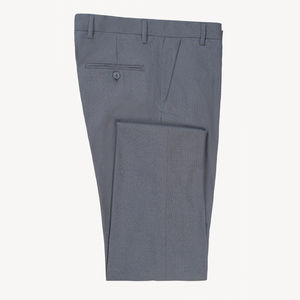 Pantalones de Vestir Formales para Hombre, de Lona, Corte Recto, Cintura Media, Ajuste Clásico, Profesional, de Oficina, 100% Algodón, Transpirable, Personalizado - Product Image 5