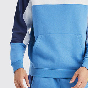 <b>Men</b> Sports Active Wear Jogging Wear Blank <b>Pullover</b> <b>Men</b> Sweatsuit With Hoodie Cotton Plain Jogging Sweatsuit - Product Image 4