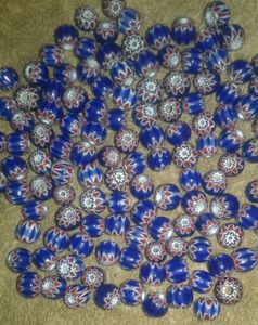 Cuentas de cristal de Murano hechas a mano, joyería de mezcla elegante personalizable, precio bajo, listas para enviar, cuentas sueltas, cuentas de Chevron - Product Image 2