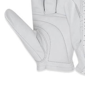 Gants de sécurité respirants en cuir véritable pour hommes, nouvelle mode, personnalisés, résistants, pour l'extérieur, antidérapants, avec bracelet élastique - Product Image 6