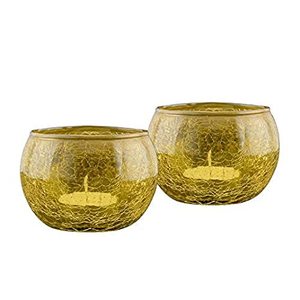 Soporte de luz en T de vidrio para velas votivas para decoración del hogar para bodas, cumpleaños, aniversario, iluminación y decoraciones navideñas - Product Image 2