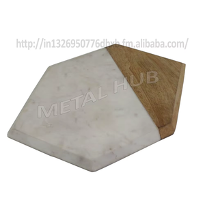 Planche à découper en bois et en marbre au design de luxe élégant Type de produit essentiel pour la cuisine durable Tapis et tampons - Product Image 5
