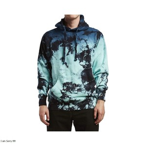 Men's Casual <b>Lightweight</b> <b>Hoodie</b> Comfortable Sports Printed Irregular Individual Puff Techniques Pocket Customizable Clothing - Product Image 5
