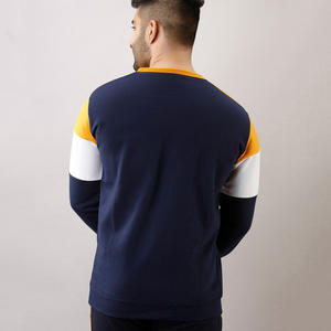 Sudadera de algodón y poliéster de alta calidad para hombre, superventas, diseño de cuello redondo con hombros caídos, sudaderas ligeras personalizadas, envío DDP - Product Image 2