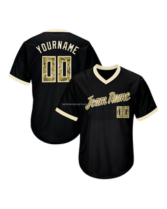 Digital Print Polyester Baseball & Softball Wear100% Polyester JerseyShirts Ready to Ship Best Quality Stitched Baseball Jersey - Product Image 6