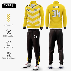 100% ropa deportiva de alta calidad hecha a medida para hombre transpirable cuello bolsillo chándal dos piezas gimnasio Jogging ropa al por mayor - Product Image 6