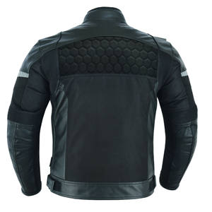 Chaqueta textil de cuero genuino para montar en motocicleta, chaqueta para motociclistas de calle, moda para exteriores, chaqueta para carreras de autos - Product Image 4