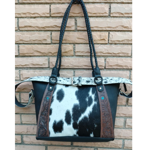 Bolso bandolera con flecos de cuero turquesa bohemio de lujo con solapa bordada de piel sintética, bolso de hombro con borlas bohemias, bandolera de estilo occidental - Product Image 3