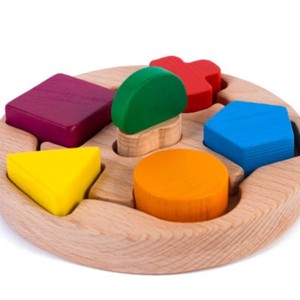 Rompecabezas de animales de madera de Venta caliente, rompecabezas de Educación Temprana, tablero de rompecabezas de animales hecho a mano para bebés y niños - Product Image 5