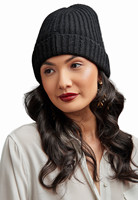 Gorro de punto de lana de algodón orgánico personalizado para mujer Logo a pedido Gorras suaves y cómodas para la temporada de invierno mujer Niña