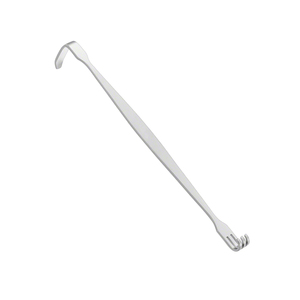 Retractor profesional para heridas de bebé SENN MILLER 6 .18 "3 puntas Blunt doble extremo piel gancho Retractor Quirúrgico - Product Image 5