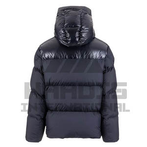 Chaqueta acolchada de invierno de manga larga para hombre OEM Classic Work Puffy Chaqueta acolchada de alta calidad Chaqueta acolchada al por mayor - Product Image 3