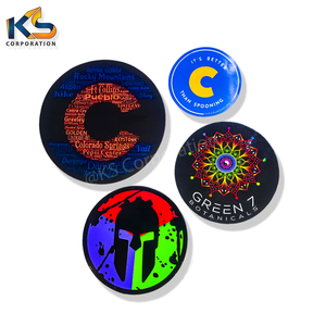 Logotipo de marca, pegatina de forma redonda, pegatinas impermeables, acabado brillante y Mate, logotipo de vinilo, pegatinas impresas, diseño personalizado - Product Image 6