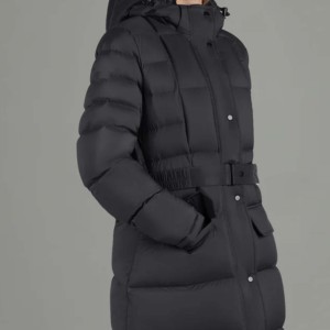 Chaquetas Bomber Impermeables de Alta Calidad con Capucha para Mujer, Abrigo de Invierno Cálido de Algodón y Nailon, Manga Larga, Venta al por Mayor - Product Image 3