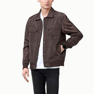 Veste pour hommes teinte dans la toile, au prix de gros, tenue d'extérieur, impression personnalisée, veste teinte dans la couleur avec logo, nouvelle arrivage - Product Image 4