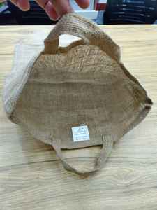 Sacs fourre-tout en coton 100% écologiques avec logo personnalisé, sacs de courses réutilisables laminés, qualité supérieure, emballage en vrac, toutes saisons - Product Image 5