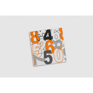 Tovaglioli Stampati con Numeri 40x40cm, Morbidi e Asciutti, 600 Pezzi, B2B - Product Image 1