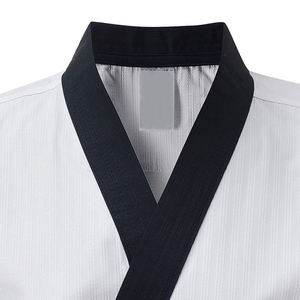 Premium personalizado Unisex brasileño Jiu Jitsu Gi algodón duradero Karate Kimono transpirable artes marciales desgaste con costuras reforzadas - Product Image 4