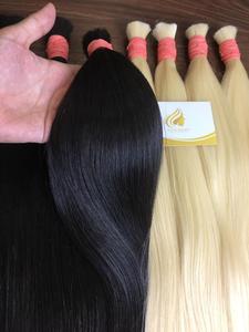 Extensiones de Cabello Humano Vietnamita 100% Virgen Natural Liso de Lujo en Color, al Mejor Precio, Cabello Remy Premium Minh Khang - Product Image 6