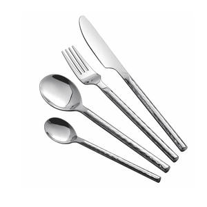 Juego de Cubiertos de Acero Inoxidable Dorado para Bodas, Cuchara y Tenedor para Restaurante, Logotipo Personalizado Económico de Fábrica - Product Image 2