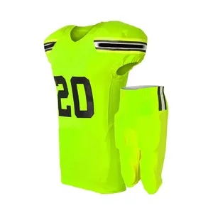 Uniforme de fútbol americano de alta calidad, conjuntos transpirables de manga corta, características de talla grande, precio barato del fabricante, venta al por mayor - Product Image 4