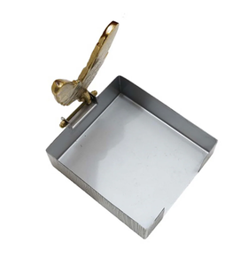 Luxury Design Gold Napkin Holder Best Quality Square <b>Tissue</b> <b>Paper</b> Holder Made of Brass Metal Trending at a Cheap Price - Product Image 2