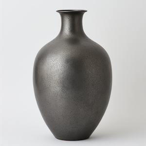 Jarrón de metal hecho a mano real con acabado inspirado en el patrimonio Decoración de flores de temporada perfectamente diseñada y estilo elegante para el hogar - Product Image 2