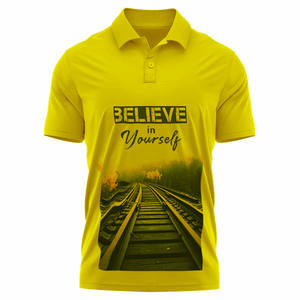 High Quality 100% Polyester Sublimation <b>Polo</b> <b>Shirts</b> Short Sleeve Print Style Made in Viet Nam for <b>Promotion</b> and Fashion - Product Image 6