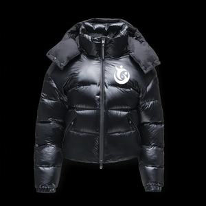 Veste bomber décontractée pour homme CardiacSports en polyester à capuche, fermeture éclair sur le devant, logo, anti-UV, tissu épais en laine peignée, rembourrage en coton - Product Image 3