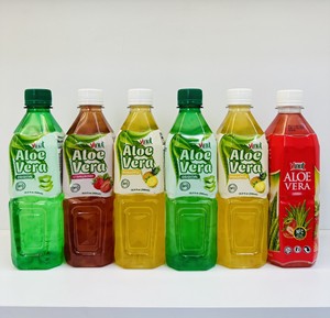 Boisson de jus de fraise à l'aloe vera-500ml (paquet de 24), zéro sucre et zéro calorie, eau de seltz, fournisseurs de gros - Product Image 4