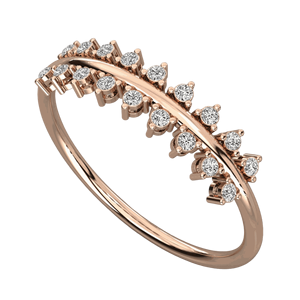 Round Cut Diamond Wedding Band - Product Image 2