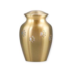 Urna Conmemorativa de Metal con Diseño Floral Rosa y Tapa con Estrella Plateada, Elegante Urna para Guardar Cenizas y Conmemorar - Product Image 2