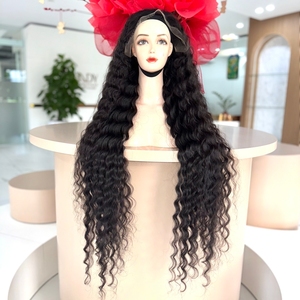 วิกผม100% จากคนเวียดนามวิกผมมีลูกไม้ด้านหน้าผมลอนหนึ่งเส้นผมจากผู้บริจาค - Product Image 2