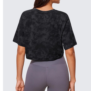 Summer Wear Women Fashion Crop Top T-Shirt Design Your Own Women Crop Top T-Shirt For Latest Design Breathable - Product Image 3