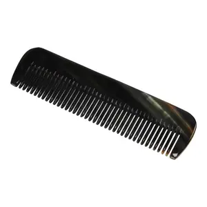 All-Natural Horn Hair Care Accessories Horn Grooming Comb Handmade Good Quality Horn Hair Comb
