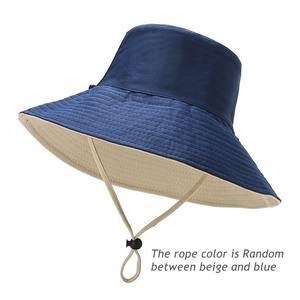 Chapeaux d'été double face pour femmes Visière de protection solaire UV Style d'image élégant pour les sports de plein air Voyage quotidien Fête - Product Image 5
