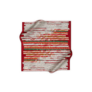 Pañuelo de crepé satinado geométrico Pierre Cardin 90x90 - Pañuelo para la cabeza y el cuello - Product Image 2