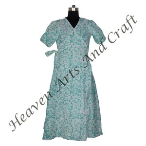 Robe longue Kimono imprimée florale pour femme Robe bohème de plage Robe Kimono avec ceinture Vêtements d'été - Product Image 2