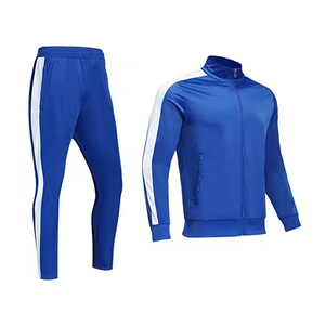 Ensemble de survêtement décontracté deux pièces pour homme, imprimé, à capuche, couleur unie, avec fermeture éclair intégrale, collection automne 2026 - Product Image 2