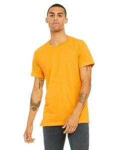 Camiseta de manga media para hombre, camisa de Color sólido con cuello redondo - Product Image 1