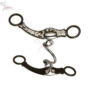 บิตม้าแบบโซ่ลายดอกไม้ ทนทาน 1 ชิ้น ทำจากสแตนเลส สีและขนาดตามสั่ง ใช้ซ้ำได้ สำหรับกีฬาขี่ม้า HASHIR - Product Image 4