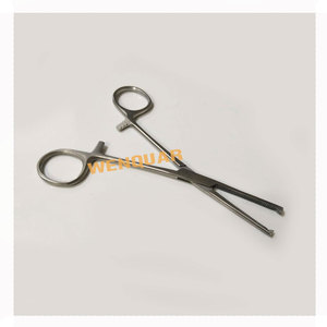 Pinza Hemostática Quirúrgica Manual Kocher de Acero Inoxidable de Grado Médico de 14 cm, Certificada por CE, Wenquar Surgical - Product Image 1
