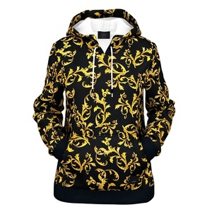 2025 New Arrival Fashion 100% Polyester Printed Sublimation Sweatshirts Custom <b>Women</b> <b>Pattern</b> Pullover Hoodie - Product Image 5
