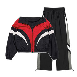 Ensemble coupe-vent de haute qualité pour homme, style streetwear vintage, logo personnalisé, nouveau design, imperméable, léger, polyester/nylon, hiver - Product Image 4