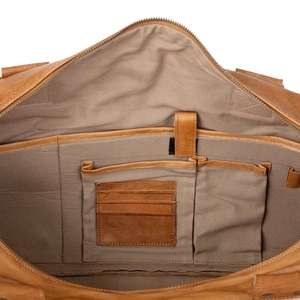 กระเป๋าทรงดัฟเฟิลกันน้ำหนังแท้ลำลองสำหรับผู้ชายหรูหราความจุมากกระเป๋าเดินทางยิมกระเป๋าเดินทางกีฬาทนทานสายคล้องไหล่โพลีเอสเตอร์จริง - Product Image 5