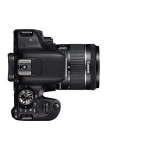 Appareil photo numérique reflex numérique noir reconditionné avec objectif EF-S 18-55 mm F/4-5.6 IS STM pour la photographie et l'enregistrement vidéo - Product Image 1