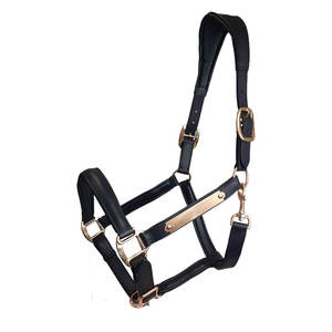 Nouveauté : Licol pour cheval en acier inoxydable, confortable, doux, réglable, avec nez rembourré, de haute qualité, conçu pour un usage pratique - Product Image 3